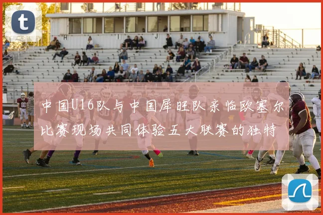 中国U16队与中国犀旺队亲临欧塞尔比赛现场共同体验五大联赛的独特魅力