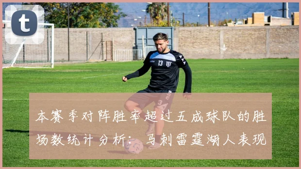 本赛季对阵胜率超过五成球队的胜场数统计分析:马刺雷霆湖人表现亮眼